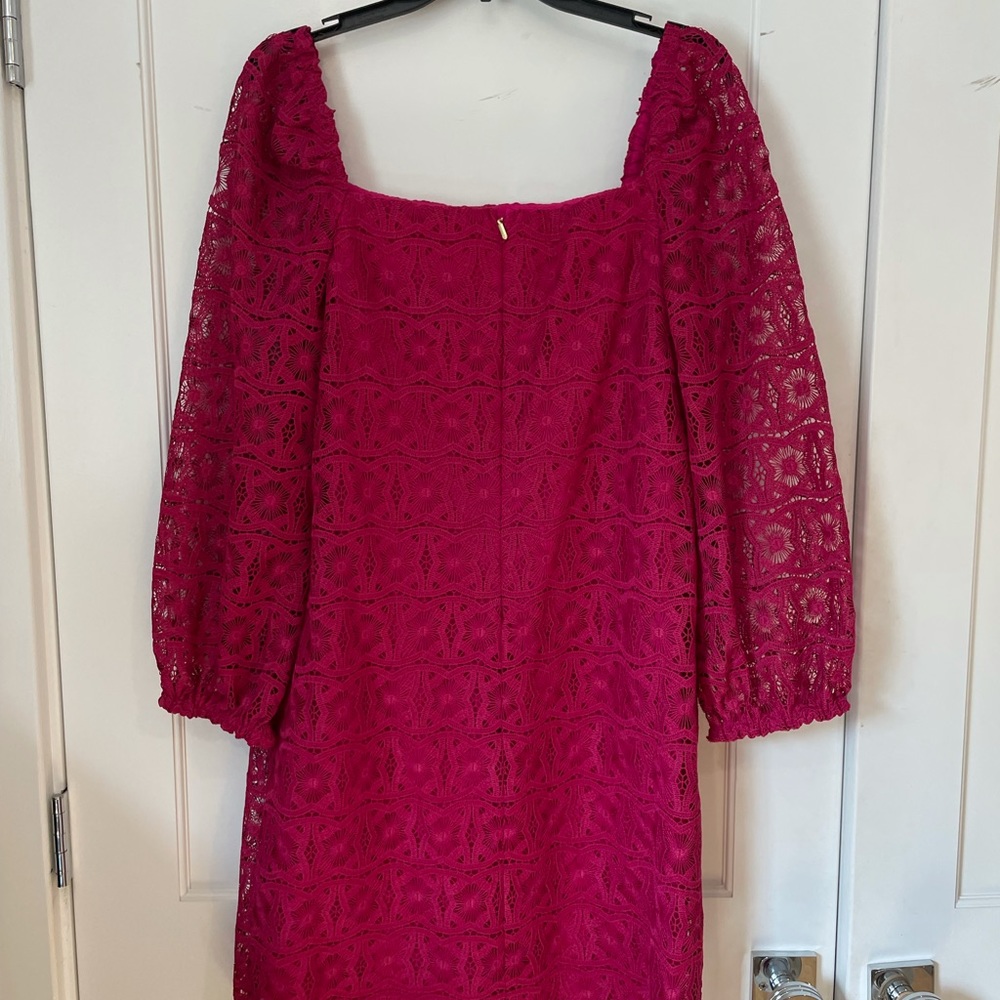 Trina Turk Bottle Lace Dress Party Pink